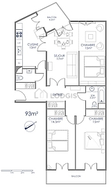 Apartamento París 13° - WC
