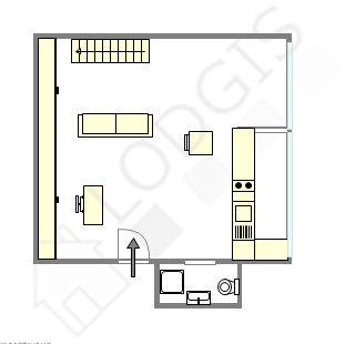 Apartment Paris 10° - Interactive plan