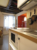 Appartement Paris 5° - Cuisine