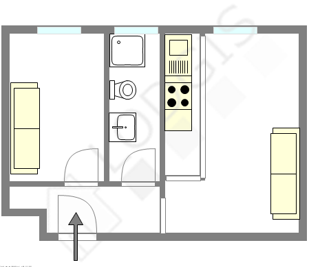 Apartamento Courbevoie - Plano interactivo