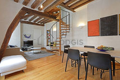 Wohnung Paris 3° - Wohnzimmer