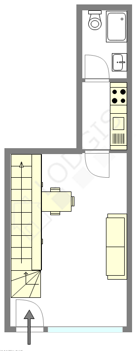 Apartamento París 4° - Plano interactivo