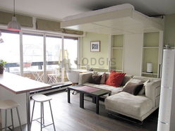 Wohnung Paris 20° - Wohnzimmer