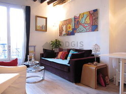 Duplex Paris 9° - Living room