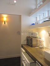 Apartamento París 8° - Cocina