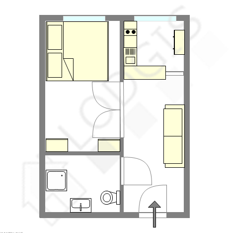 Wohnung Paris 16° - Interaktiven Plan