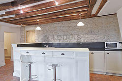 Apartamento París 6° - Cocina