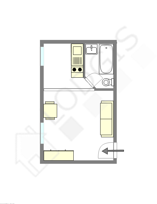Apartment Paris 6° - Interactive plan