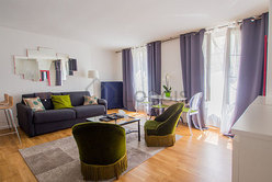 Wohnung Paris 7° - Wohnzimmer