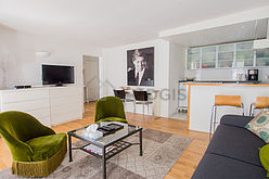 Wohnung Paris 7° - Wohnzimmer