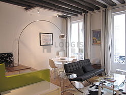 Wohnung Paris 2° - Wohnzimmer