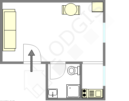 アパルトマン パリ 3区 - レイアウト