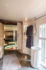 双层公寓 巴黎4区 - 浴室