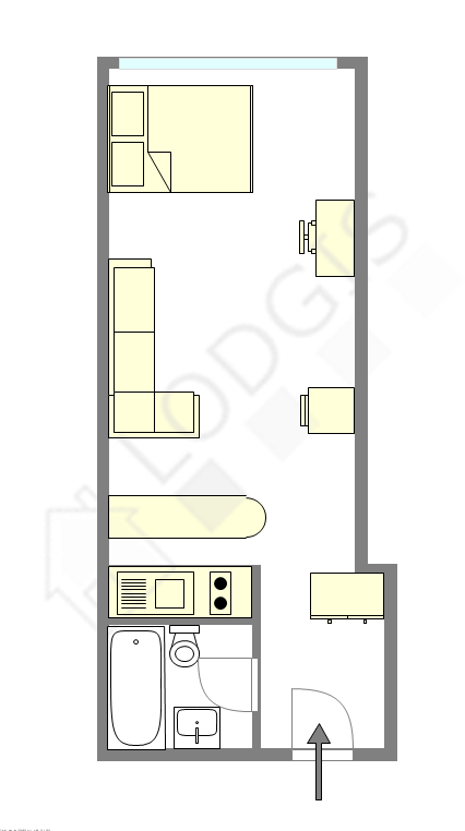 Apartment Paris 4° - Interactive plan