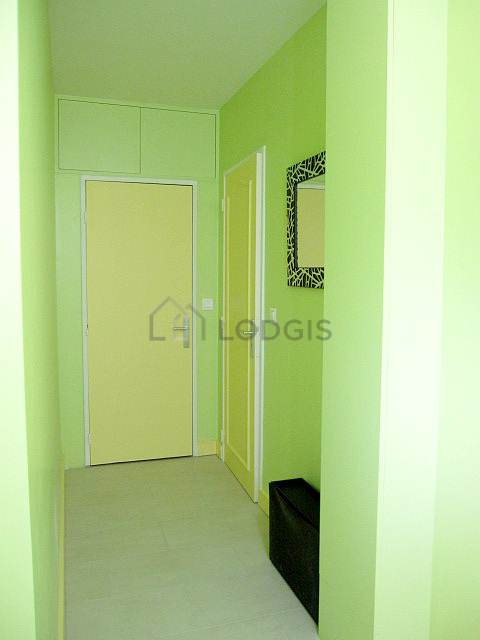 Bedroom with double-glazed windows facing the road