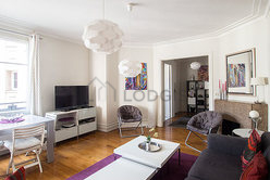 Wohnung Paris 17° - Wohnzimmer