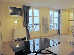 Wohnung Paris 3° - Wohnzimmer