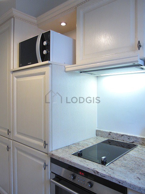 Beautiful kitchen with tile floor