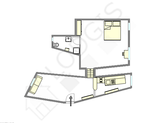 Appartamento Parigi 4° - Piantina interattiva
