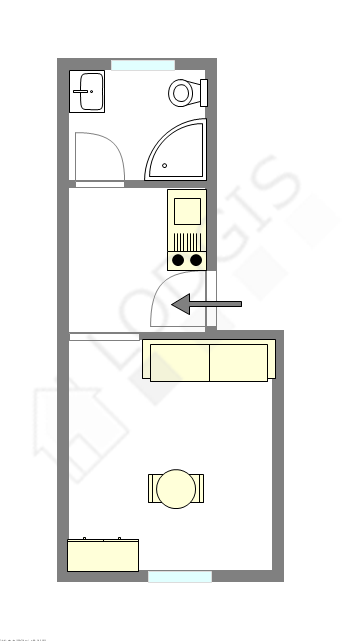 アパルトマン パリ 18区 - レイアウト