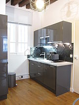 Appartement Paris 4° - Cuisine