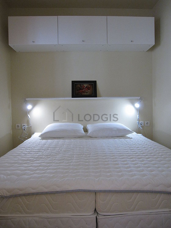 Bedroom with windows