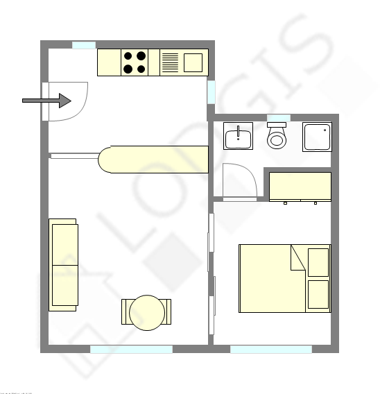 アパルトマン パリ 7区 - レイアウト