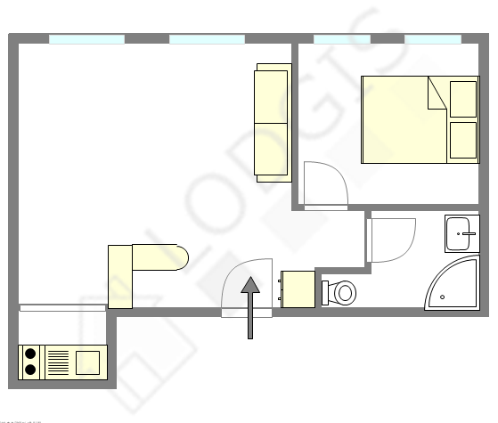 Apartment Paris 7° - Interactive plan