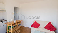 Wohnung Levallois-Perret - Wohnzimmer