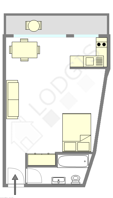 Appartement Asnières-Sur-Seine - Plan interactif