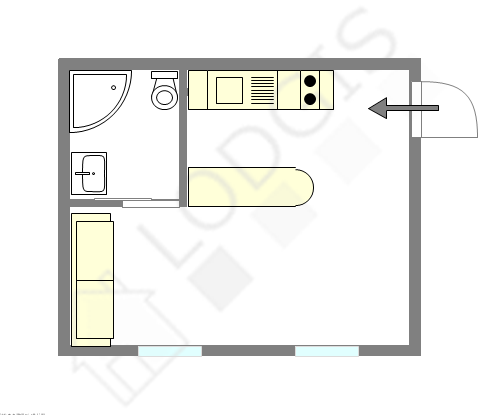 Квартира Puteaux - Интерактивный план