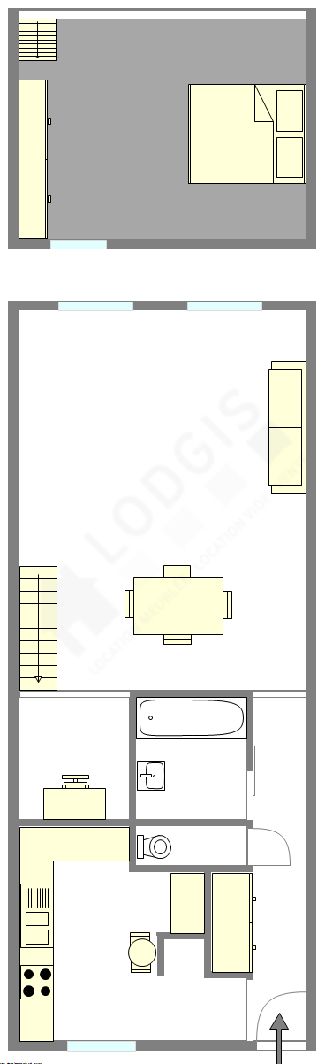Loft París 1° - Plano interactivo