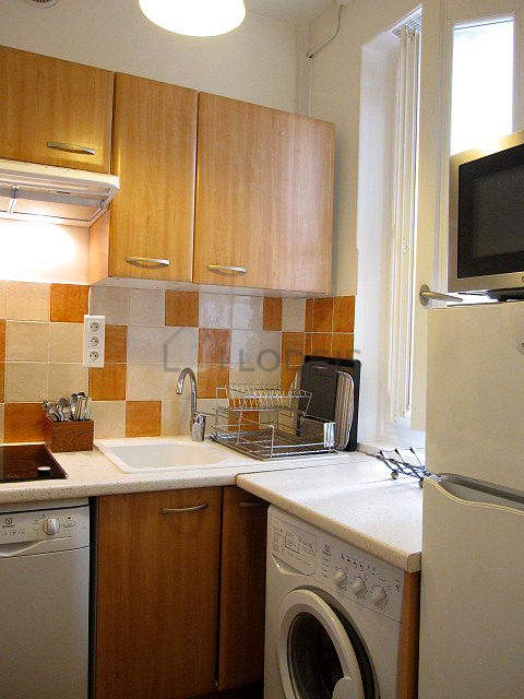 Beautiful kitchen with tile floor