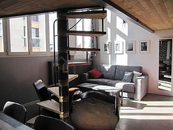 Duplex Paris 19° - Living room