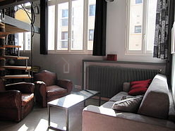 dúplex París 19° - Salón