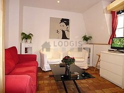 Duplex Paris 5° - Living room