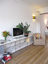 Wohnung Paris 20° - Wohnzimmer