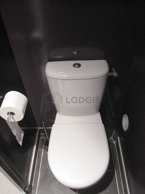 Toilets separated from the bathroom