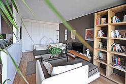 Wohnung Paris 10° - Wohnzimmer