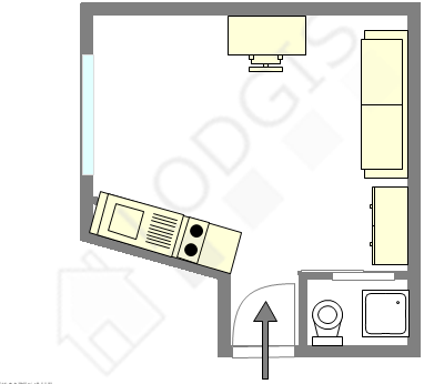 Appartamento Parigi 5° - Piantina interattiva