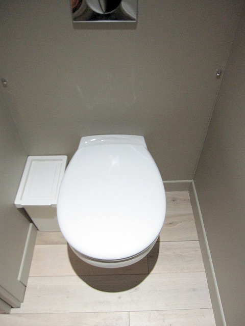 Toilettes indépendantes de la salle d'eau