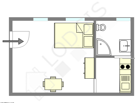 アパルトマン パリ 16区 - レイアウト