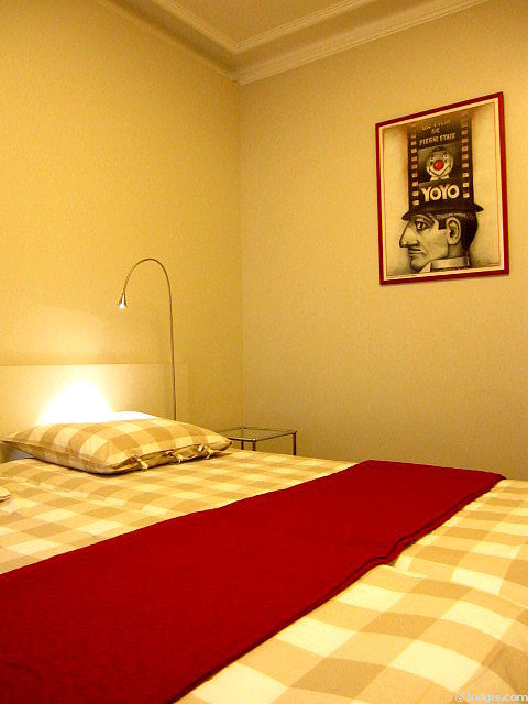 Chambre très calme pour 2 personnes équipée de 2 lit(s) de 90cm