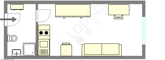 Apartamento París 16° - Plano interactivo