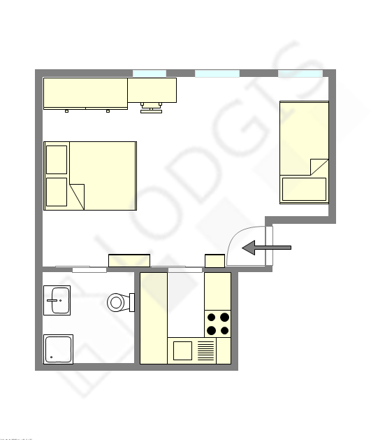 Appartamento Parigi 7° - Piantina interattiva