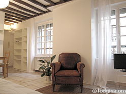 Wohnung Paris 5° - Wohnzimmer