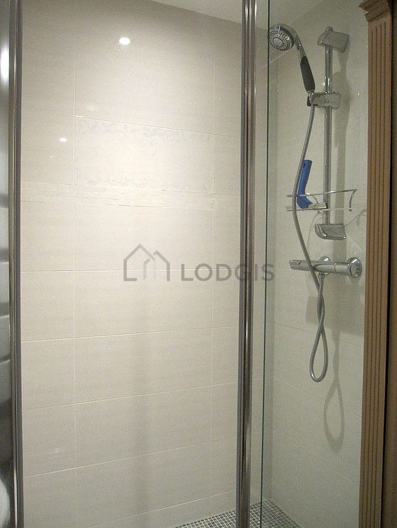 Bathroom equipped with cupboard