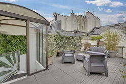 dúplex París 1° - Terraza