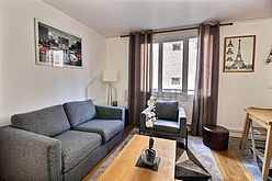 Wohnung Paris 9° - Wohnzimmer