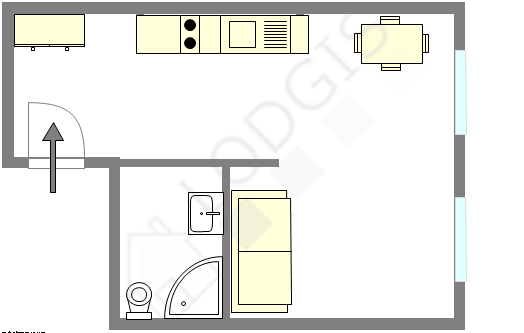 Appartamento Parigi 16° - Piantina interattiva
